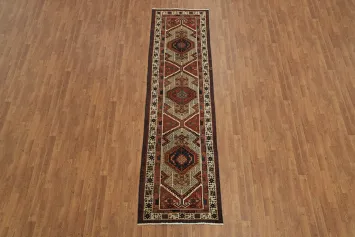 Traditional Ardebil Rug: Unique Geometric Patterns 3x11