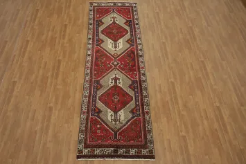 Classic Geometric Patterns Ardebil Persian Runner Rug 4x12