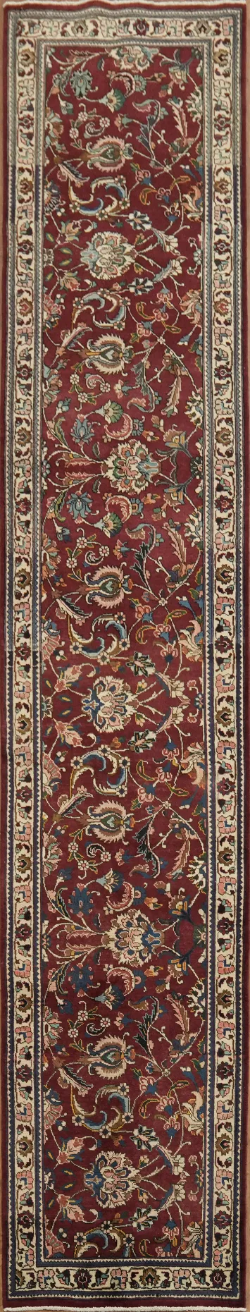 Timeless Tabriz Persian Runner Rug for Classic Home Decor 3x16