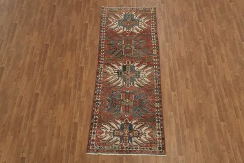 Classic Iranian Zanjan Runner Rug 3x9