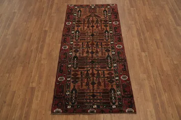 Vintage Elegance: Balouch Persian Tribal Runner Rug 3x6