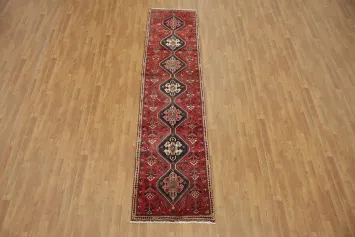 Tribal Shiraz Persian Runner Rug 3x11