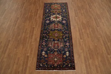 Traditional Persian Tabriz Runner Rug 3x9