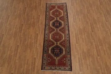 Handcrafted Tribal Ardebil Runner for Traditional Decor Flair 3x11