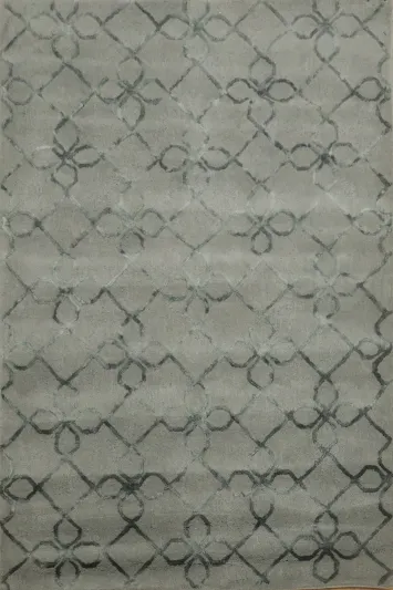 Modern Gray Geometric Rug for a Contemporary Look 4x6