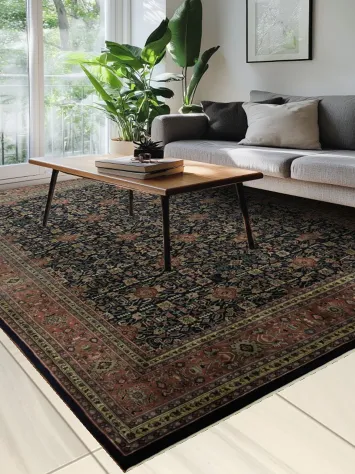 Stylish Traditional Heriz Oriental Area Rug 9x12