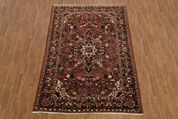 Timeless Hand-Knotted Bakhtiari Persian Area Rug 7x10