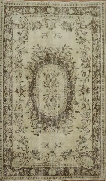 Antique-Inspired Floral Rug for Traditional Home Decor 4x7