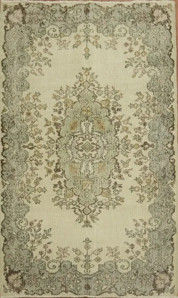 Exquisite Vintage Anatolian Turkish Rug 4x7