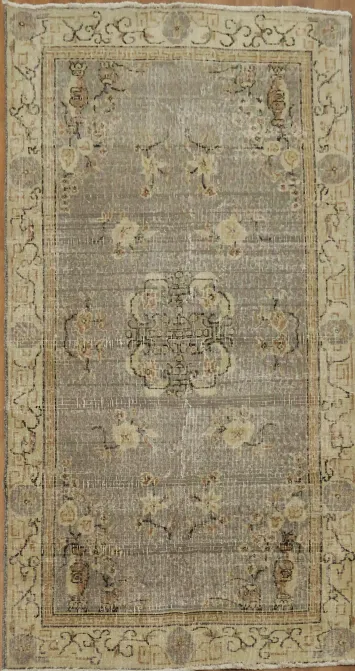 Vintage Anatolian Turkish Rug 4x7