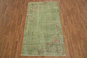 Old Vintage Art Deco Chines Rug 4x7