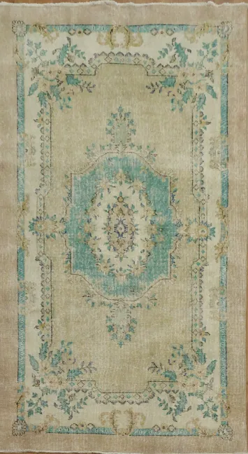 Luxurious Vintage Anatolian Turkish Rug 4x7