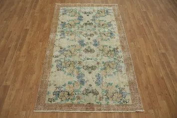 Antique-Style Anatolian Turkish Rug 4x7