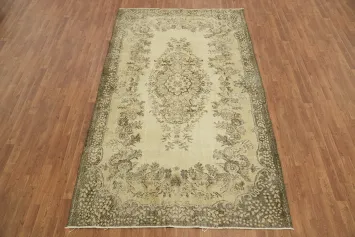 Elegant Vintage Anatolian Turkish Area Rug 6x9
