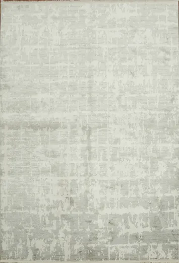 Modern Gray Rug with Subtle Patterns for Stylish Homes 5x8