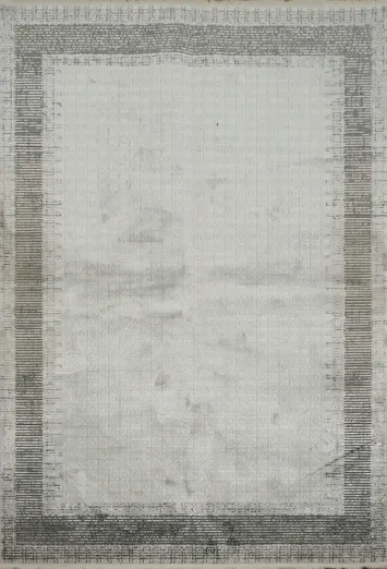 Elegant Gray Classic Rug with Subtle Patterns for Modern Homes 5x8