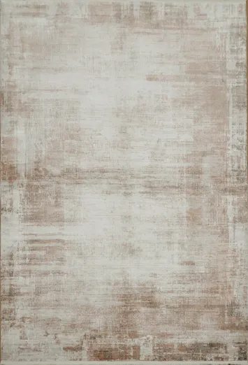 Elegant Neutral Hues Distressed Abstract Area Rug 5x8