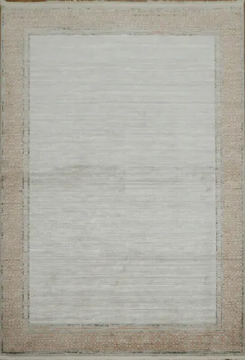 Elegant Neutral Toned Area Rug for a Modern Minimalist Home 5x8
