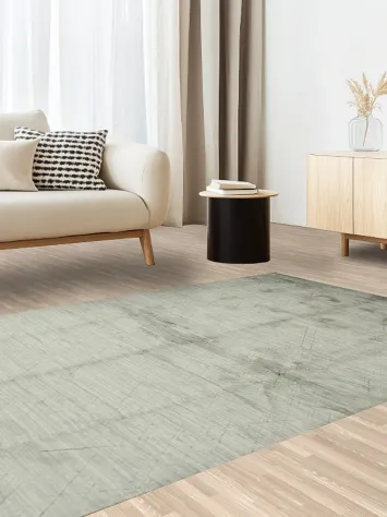 Elegant Grey Textured Rug for Minimalist Living Spaces 5x8