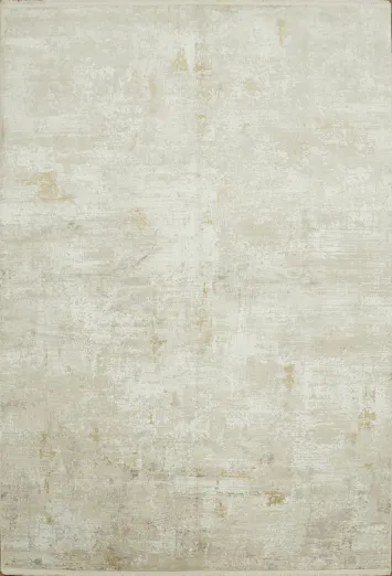 Classic Beige Rug with a Subtle Abstract Design 5x8
