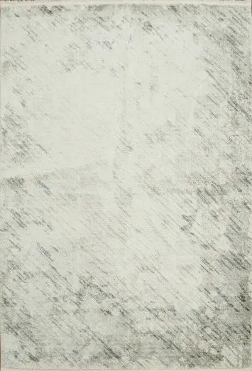 Contemporary Beige and Gray textured rug for modern living rooms 5x8