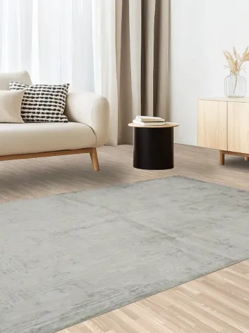 Stylish Gray Rug to Complement a Modern Aesthetic 5x8