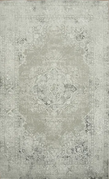 Classic Gray Toned Carpet for Modern Elegant Homes 5x8