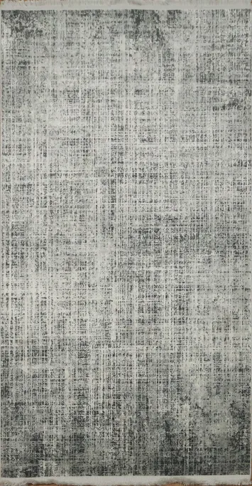 Elegantly Distressed Grey Rug for Contemporary Interiors 3x5