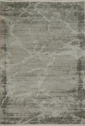 Contemporary Grey Marble Texture Rug for Modern Living Spaces 5x8