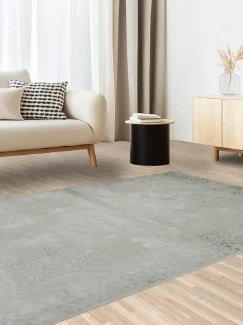 Refined Beige Rug with Classic Design for Modern Homes 5x8