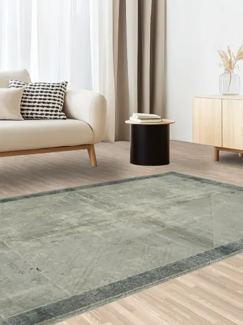 Timeless Gray Patterned Area Rug for Modern Interiors 5x8