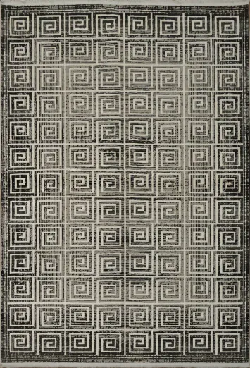 Bold Contemporary Pattern Rug for a Stylish Living Room 5x8