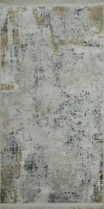 Elegant Abstract Area Rug with Neutral Tones for Modern Interiors 3x5