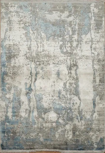 Abstract Turkish Rug 4x6