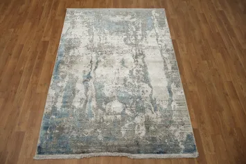 Abstract Turkish Rug 4x6