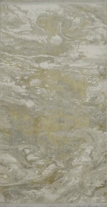 Abstract Marble Swirl Rug for Modern Interior Design 3x5