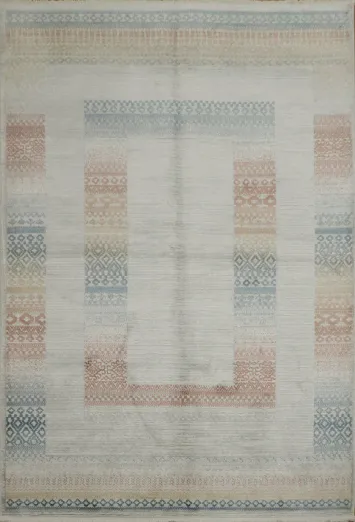 Vintage Pastel Geometric Rug for Elegant Living Spaces 5x8