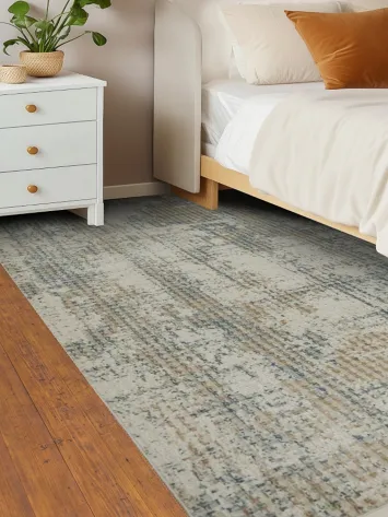 Modern Abstract and Distressed Rug for Contemporary Living Spaces