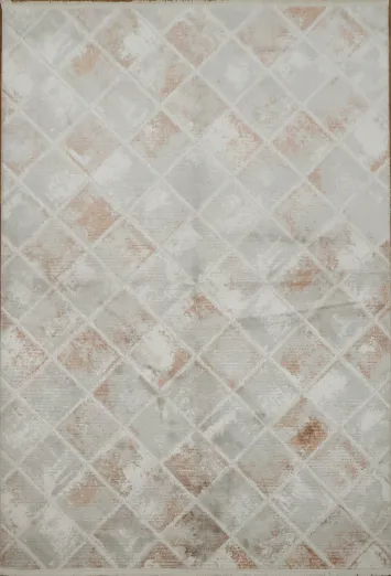 Elegant Diamond Pattern Rug for Modern Living Spaces 5x8