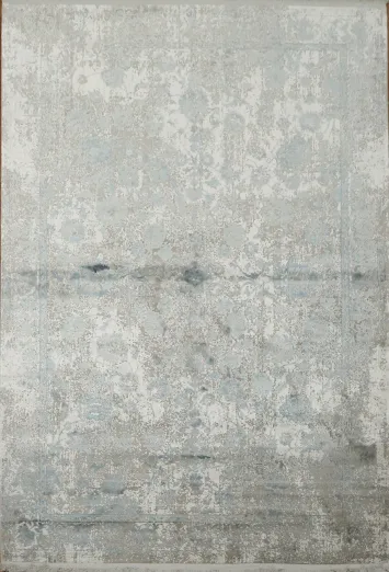 Luxury Rug Featuring a Tranquil Seascape Design 5x8