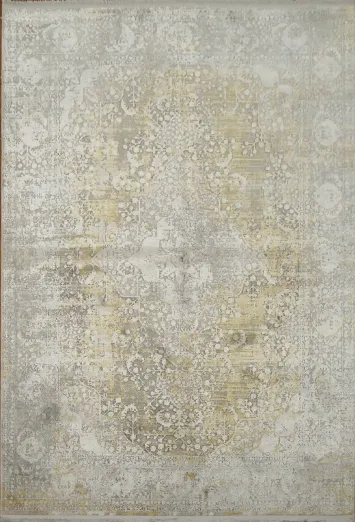 Elegant Neutral Tones Vintage Distressed Rug for Sophisticated Homes 5x8