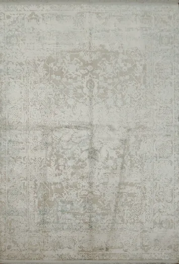 Neutral Tone Vintage-Style Rug for Sophisticated Interiors 5x8