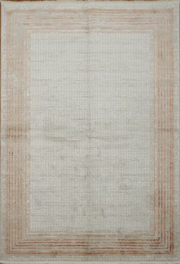 Sophisticated Neutral Rug Elevating Home Decor Ambiance 5x8