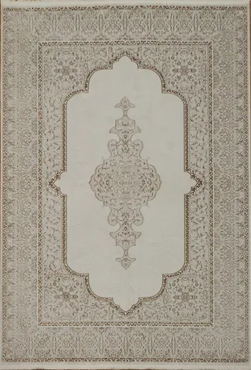 Elegant Classic Beige Rug for Luxurious Living Spaces 5x8