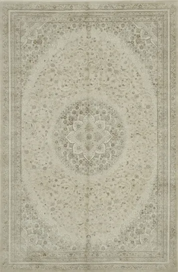 Sophisticated Neutral Toned Rug for a Soothing Atmosphere 6x10