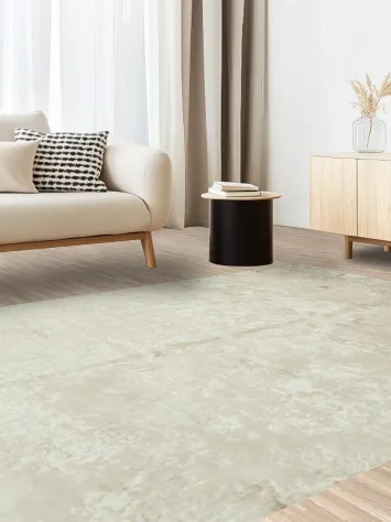 Elegant Ivory Floral Area Rug for Luxurious Living Spaces 6x10