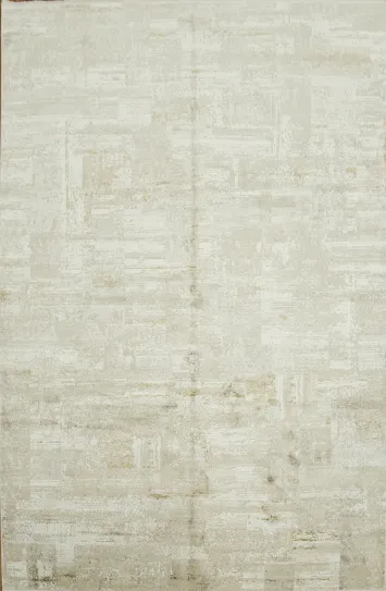 Neutral Modern Rug to Add Elegance to Any Room Decor 6x10