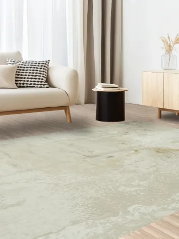 Classic Neutral Area Rug with Intricate Abstract Design 6x10