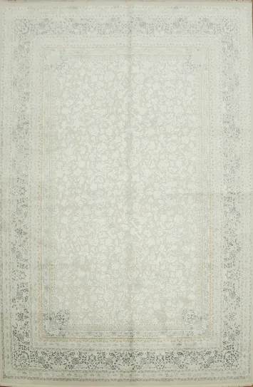 Versatile Vintage Area Rug with Elegant Floral Design 6x10