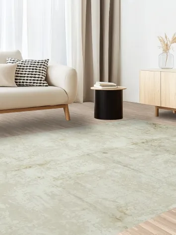 Sleek and Chic Ivory Rug Perfect for Minimalist Decor 6x10